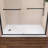 60 In. X 32 In. Acrylic Single Threshold Shower Base Alcove Floor Rectangular Shower Pan Base With Center Drain In White-114008743
