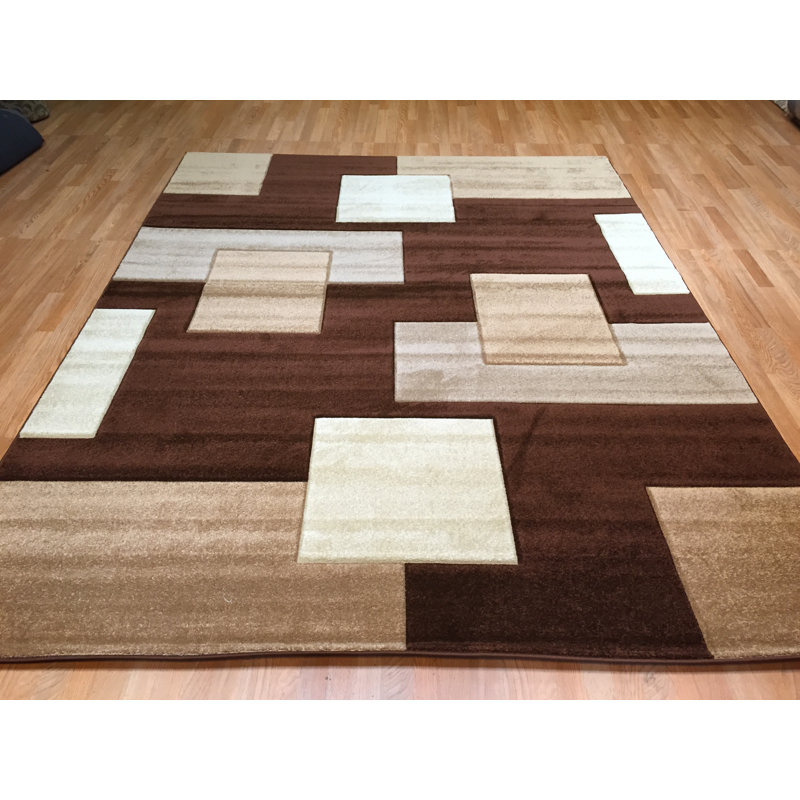 Geometric Indoor Rug, 5'3" x 7'2"