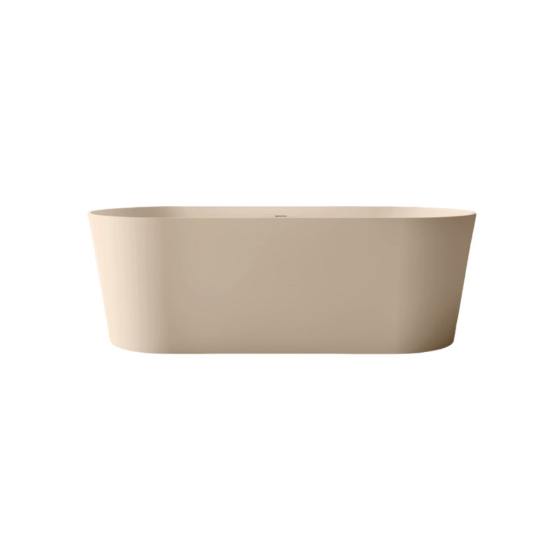 Ensemble de baignoire et douche H 63 po x l 22 po, Café au lait