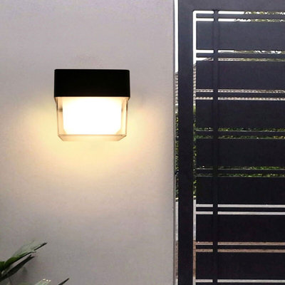 Mikis 9cm H Integrated LED Outdoor Flush Mount