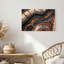Art mural sur toile Charred Tree Rings-1093124986
