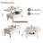 Multifunctional Lift Top Coffee Table,Extendable Coffee Table,3-In-1 Centre Table