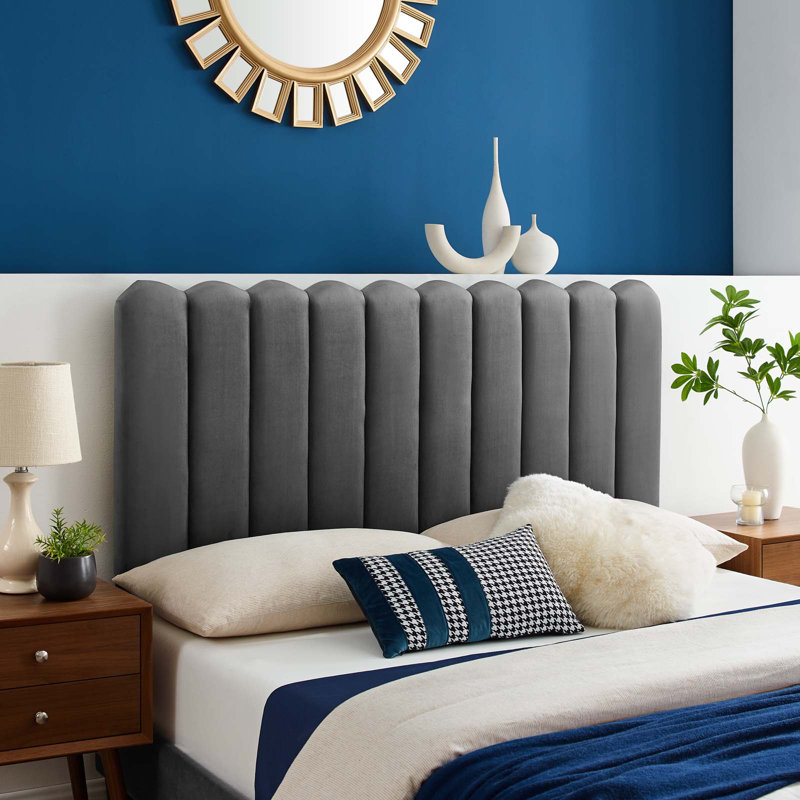 Modway Delilah Headboard, Charcoal, Twin