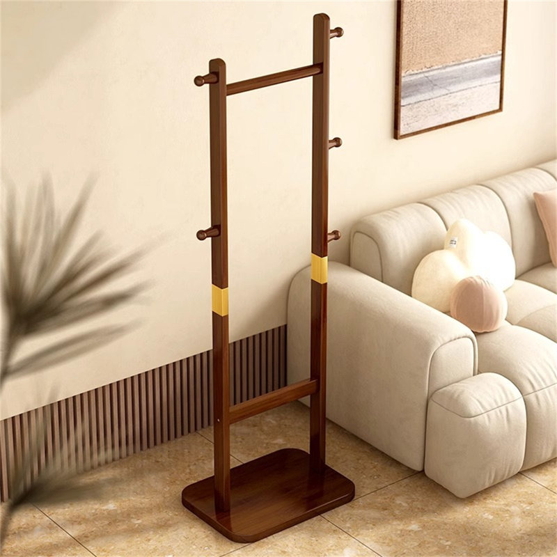 Support à vêtements robuste avec tringles de suspension épaisses - Conception ouverte pour le rangement de vêtements, de chapeaux et d'accessoires