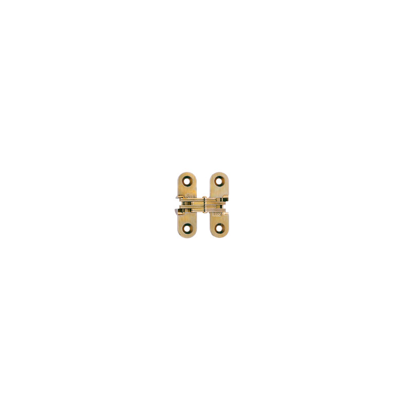 SOSS Model 203 for 3/4" Thick Material, Satin Brass