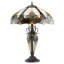 Lampe de table classique en verre coloré 24,5 po Crepeau-128759888