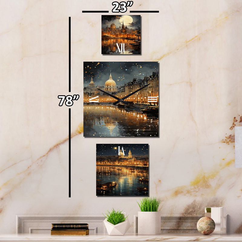Kanika Metal Wall Clock