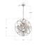 Lustre géométrique à 6 lumières Edelsten