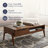 Lito Solid Wood Single Coffee Table