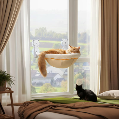 Faux Rabbit Fur Elevated Pet Bed