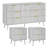 3-piece Bedroom Set (1 Dresser + 2 Nightstands)-1009258815