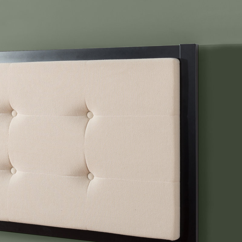 Pierro Upholstered Headboard, Gray, King