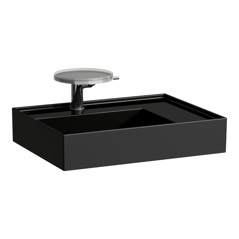 Kartell Laufen 35.3'' L Bathroom Sink, No Faucet Hole, White