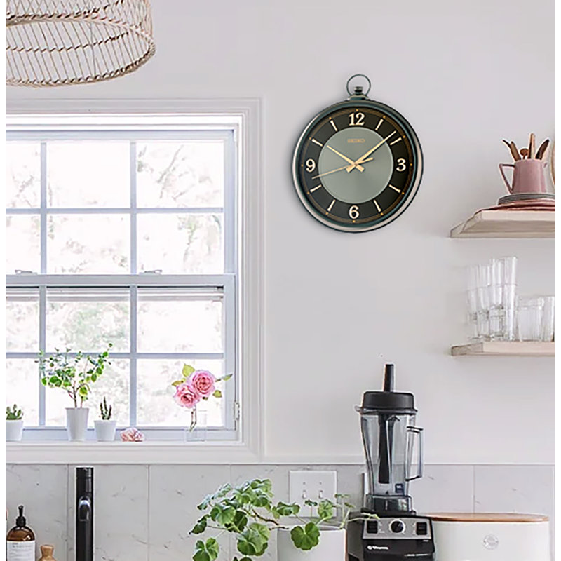 Horloge murale QXA843KLH, noir