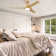 132.1cm 3-Blade LED Smart Ceiling Fan with Remote Control and Light Kit Included