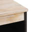 Solid Wood Rectangle Accent Cabinet-2076158731