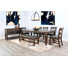 Meriwether 8 - Person Four Leg Dining Set