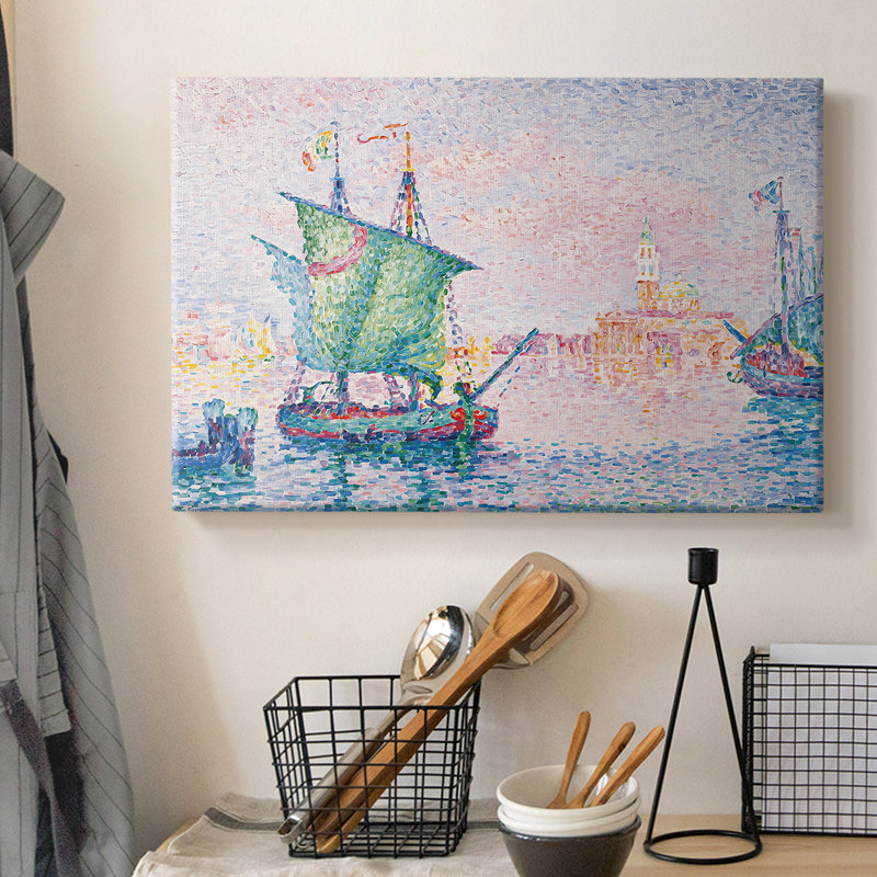 Venice, the Pink Cloud-Paul Signac-Gallery Wrapped Canvas-1909, 8x12