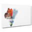 Orange Butterfly On A Thistle - Wrapped Canvas-56632554