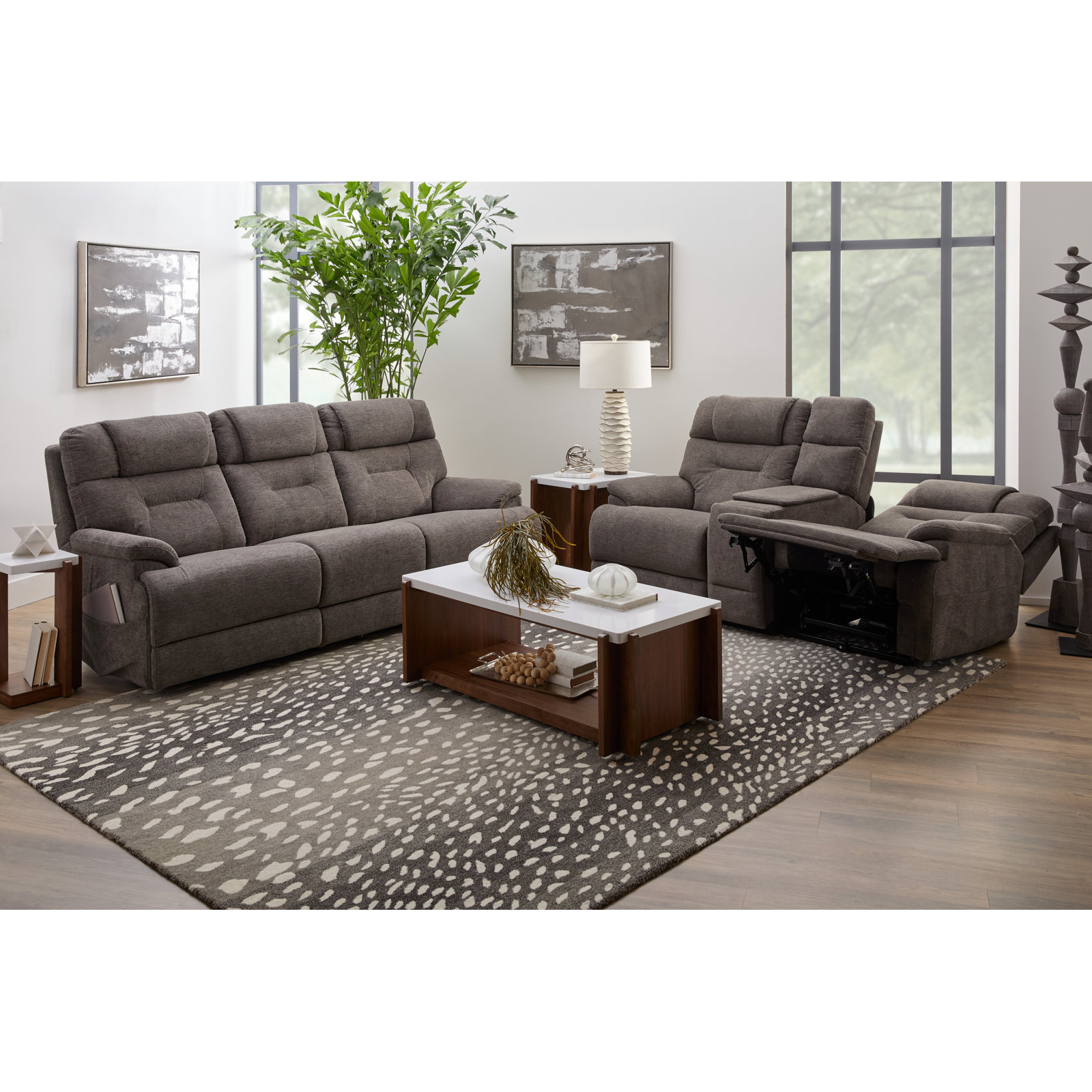 Ashland Rectangular Coffee Table With Casters