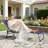 Outdoor Folding Chaise Lounge Chair Tanning Chair-1996248733