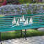 Sail Boats Decor Loveseat Rustic Bench Accessories | G. Debrekht