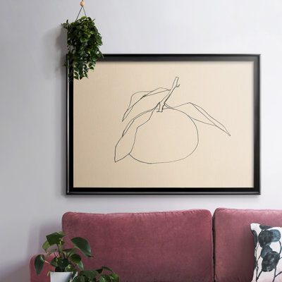 " Citrus Contour I " Print