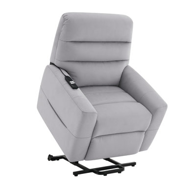 Fauteuil inclinable électrique en cuir Freddie