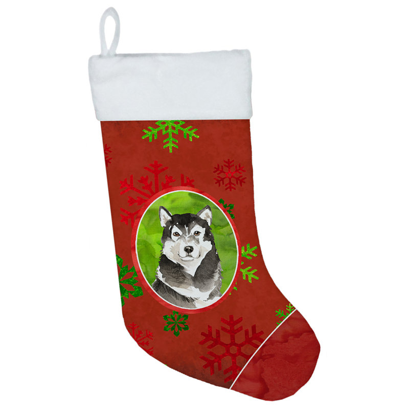 Chaussette de Noël, Malamute d’Alaska