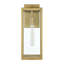 Applique murale d'extérieur en acier inoxydable 1 lumière 16 po-1613936277