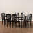 6 - Person Four Leg Dining Set-1930330020