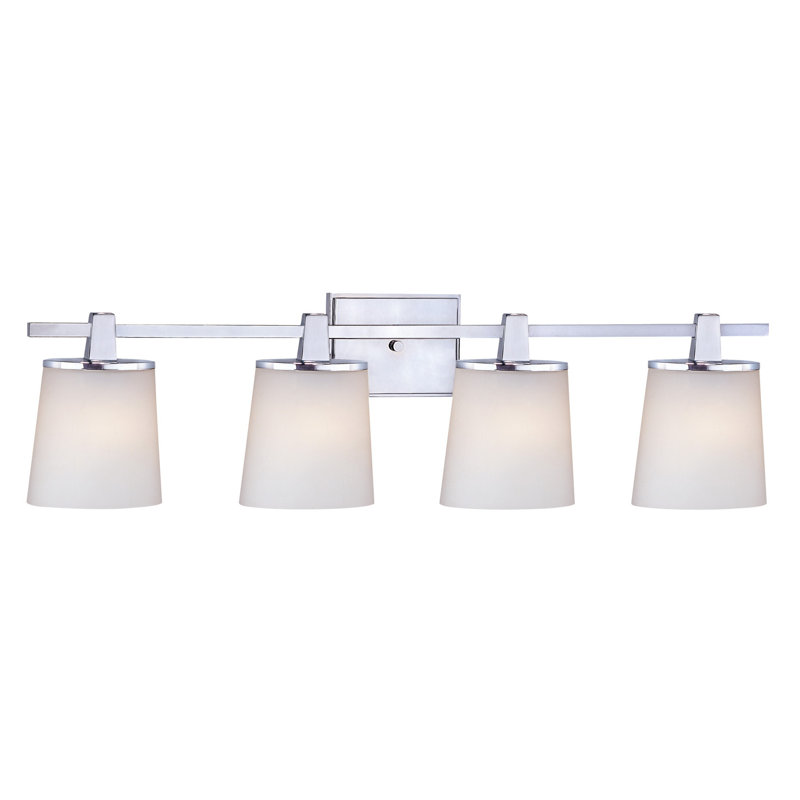 Éclairage pour meuble-lavabo 4 lumières Dao, Chrome