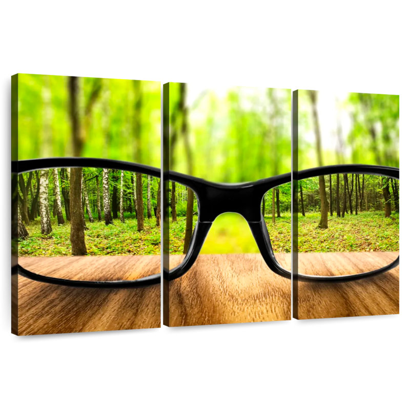 Alcaraz Forest Vision, 36" H x 57" W