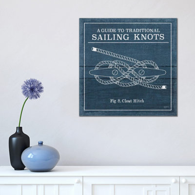 Vintage Sailing Knots VII 1 Piece Wrapped Canvas Wall Art