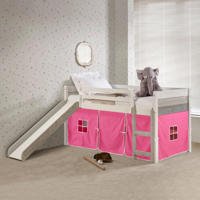 Freeman Twin Solid Wood Platform Loft Bed by Isabelle & Max by Isabelle & Max