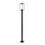 Lampadaire câblé noir à 1 lumière Jadine (double)-948184909