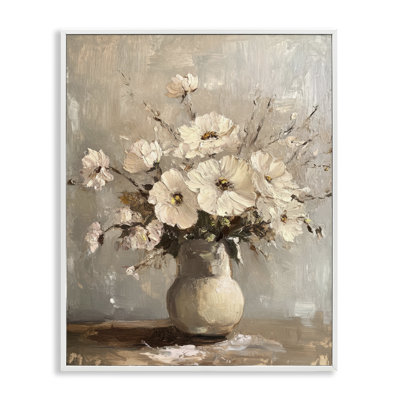 «Stupell Industries Lovely Heirloom Bouquet», estampe numérique encadrée par Petal Prints Design