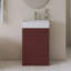 Meuble-lavabo simple autoportant de 20 po avec plateau en céramique intégré-1519475265
