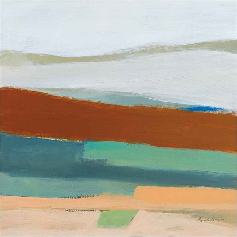 «Laid Back» par Pamela Munger, art mural sur toile