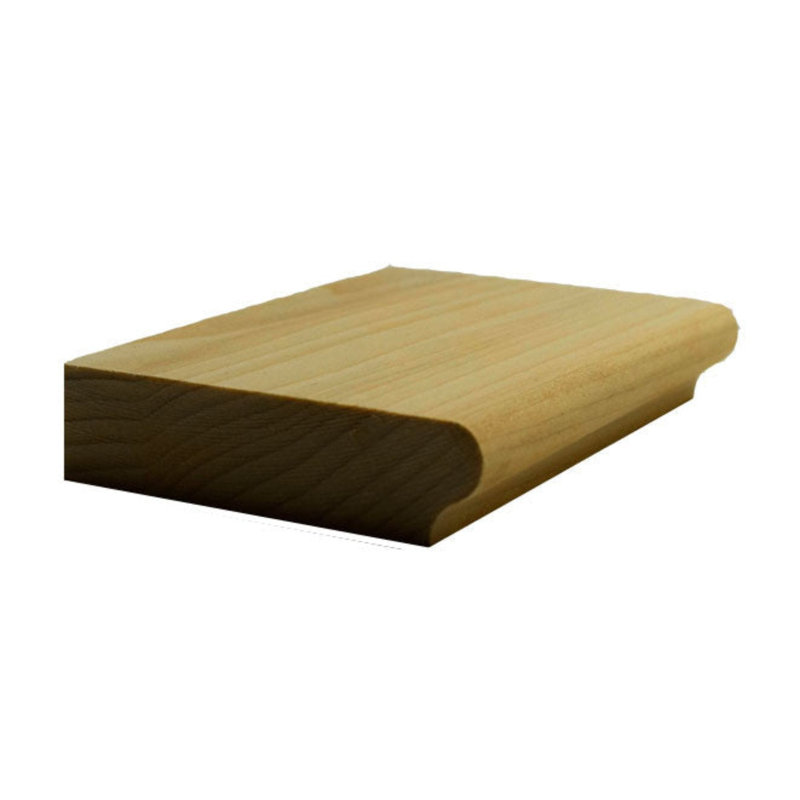 Tabouret Colonial 3 1/2 po x 3/4 po Colonial Sans finition, Peuplier, L 3,5 po x H 0,75 po x P 94 po