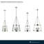 Luminaire suspendu 3 lumières 11,75 po Adabella - nickel poli-583828666-583828668-583828665