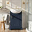Meuble-lavabo de salle de bain avec lavabo et porte à fermeture douce-459072781