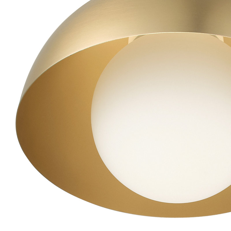 Raynie 1 - Light Matte Brass Single Pendant