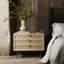 Luella Large Nightstand - Matte Alabaster