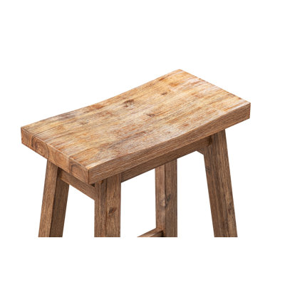 Alessandro Counter Stool with Solid Wood Frame