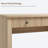 54" Fluted Home Office Desk with Charging Station, Modern Executive Computer Desk with File Cabinet-1088637245
