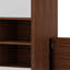 Lit escamotable double pleine grandeur avec armoire