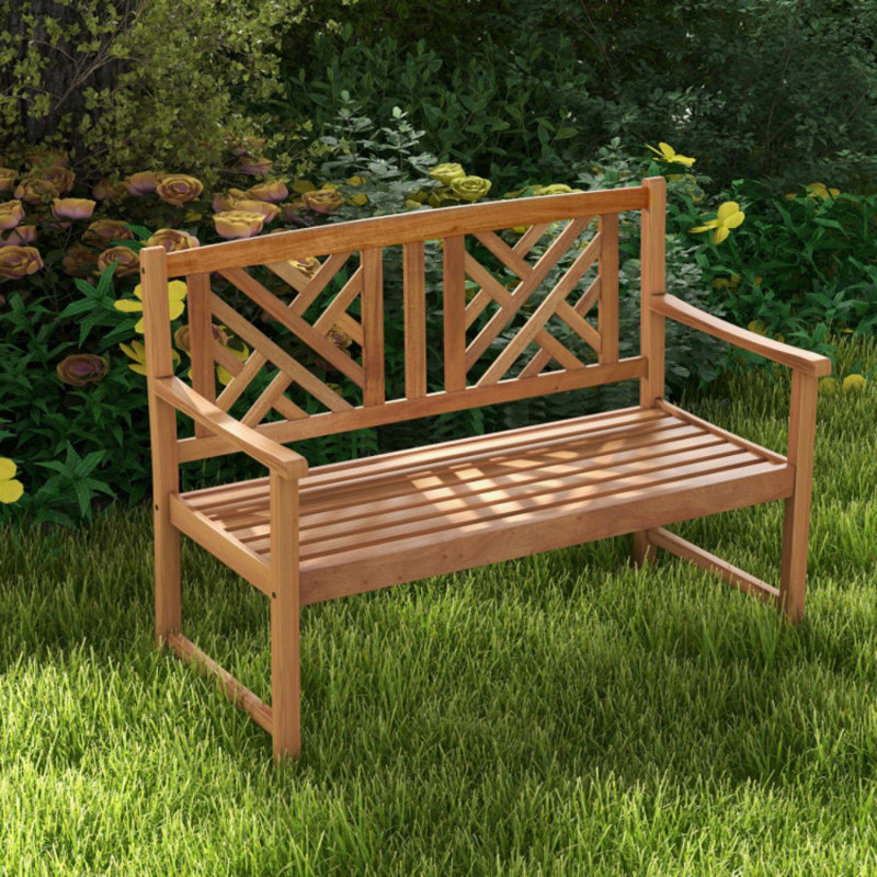 Banc d'extérieur en acacia Perei