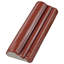 Novecento Moldura 5.1" x 2.1" Glossy Ceramic Chair Rail Tile Trim in Red/burgundy