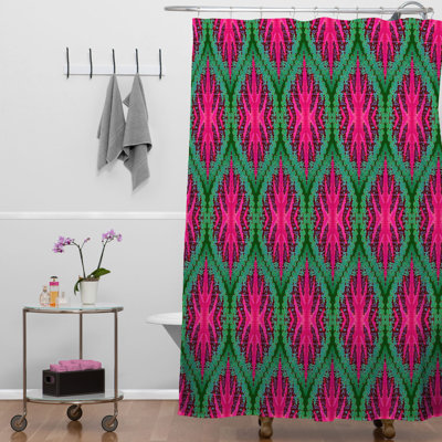 Wagner Campelo Geometric Shower Curtain